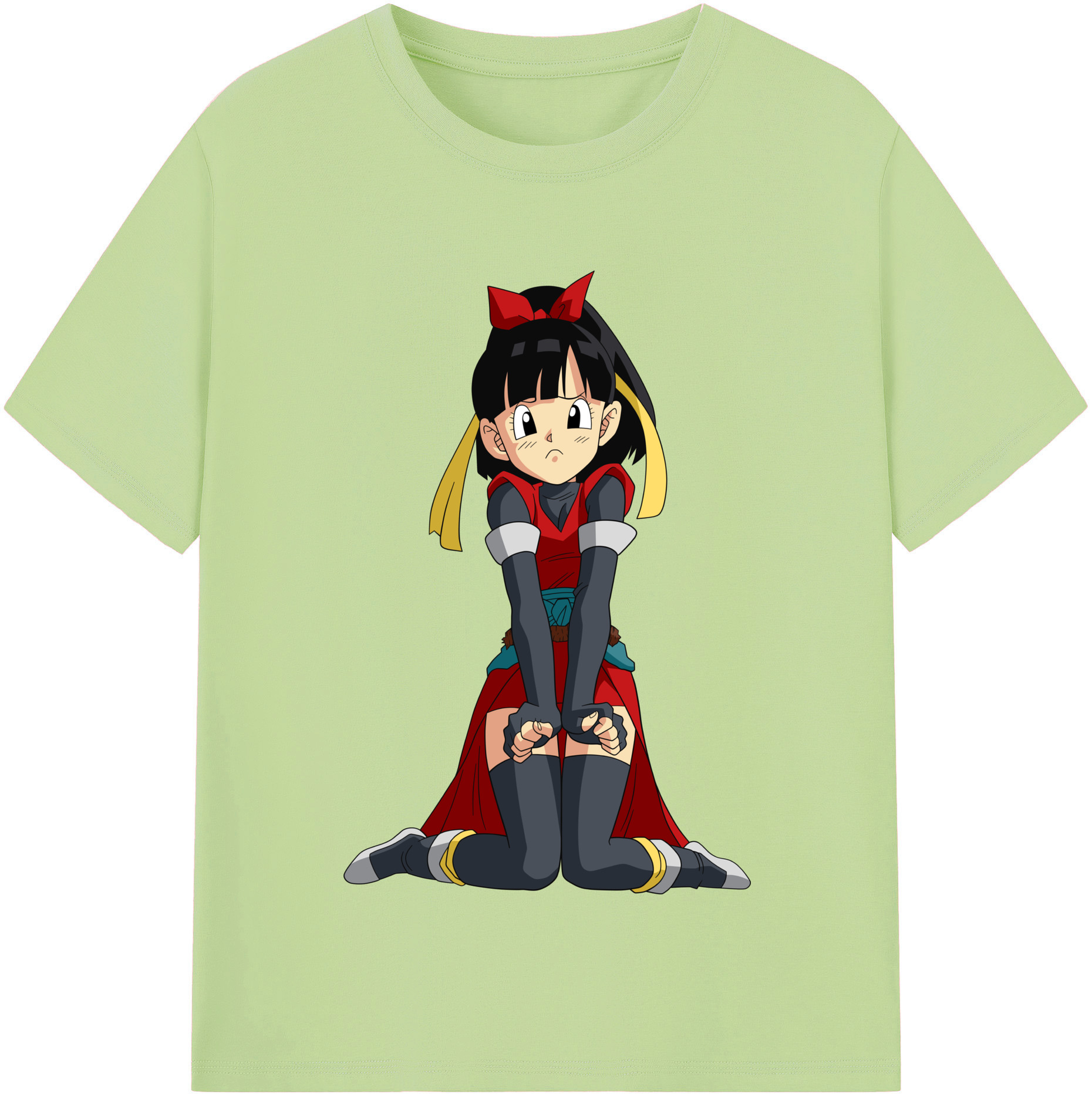 （画像用） ドラゴンボール パン DRAGON BALL Pan 綿100％半袖Tシャツ（フロントプリント）